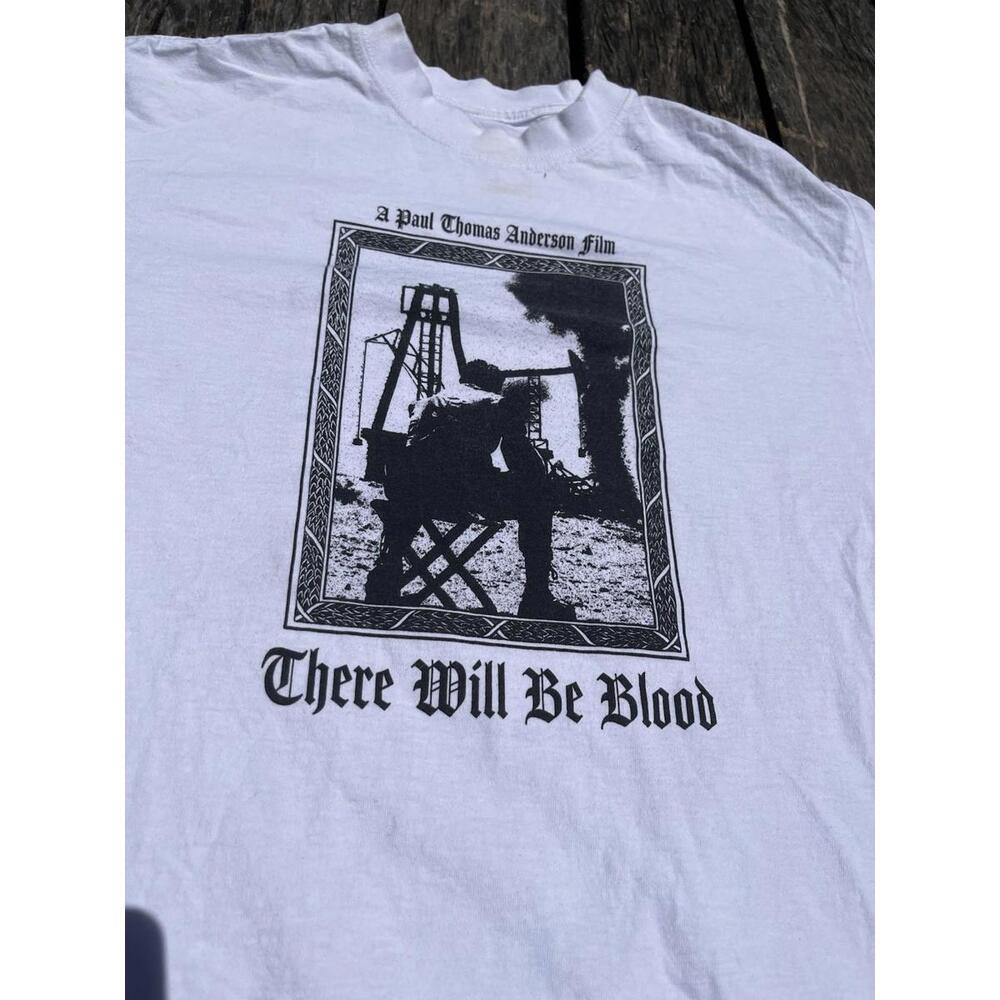 There Will Be Blood Shirt White Pentasprism Mens Large Movie